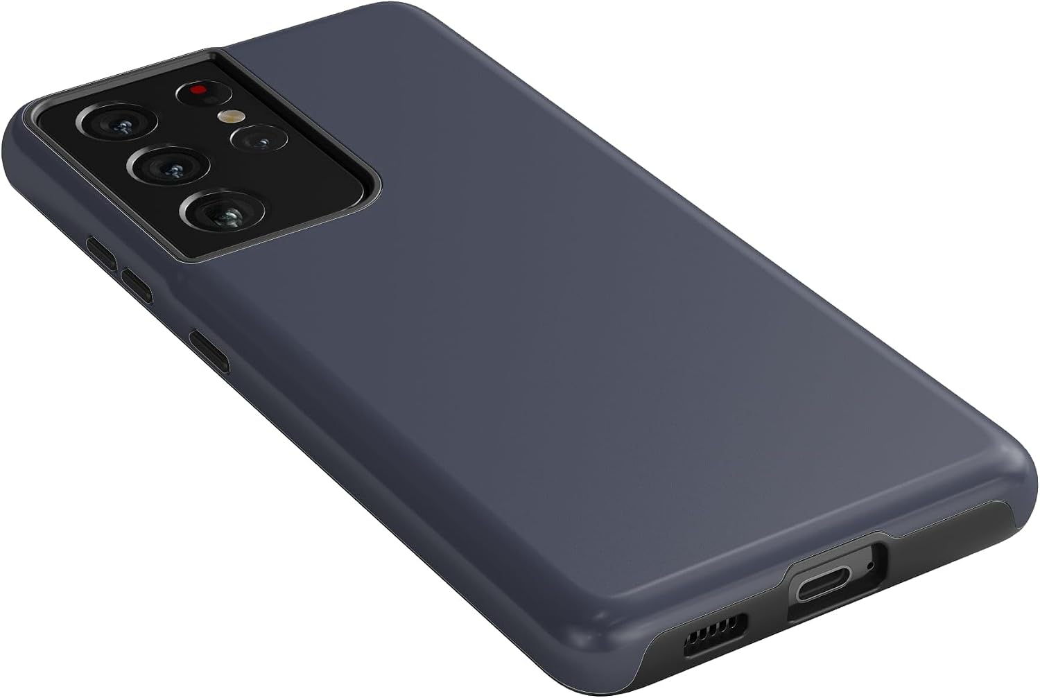 Casely Galaxy S21 Ultra Case | The Boyfriend Collection | Slate Blue | Essential Slim Dual-Layer Protective Design