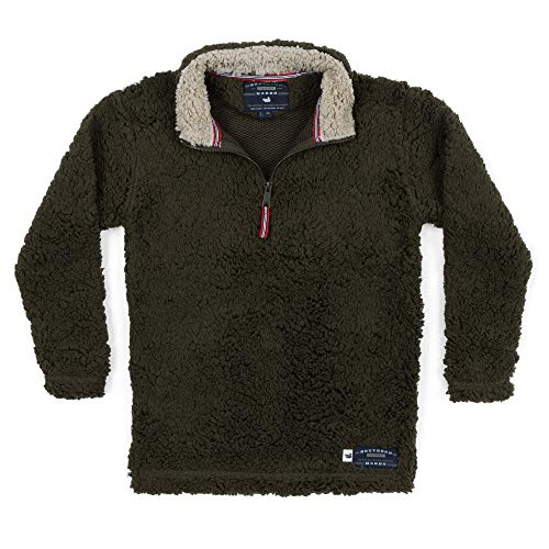 Image of Southern Marsh Youth's Appalachian Pile Pullover - Classic Comfortable Outerwear
