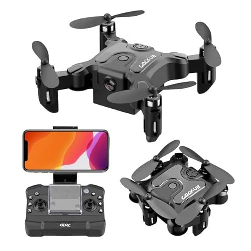 Generic Mini Folding Drone, Compact Design, Black