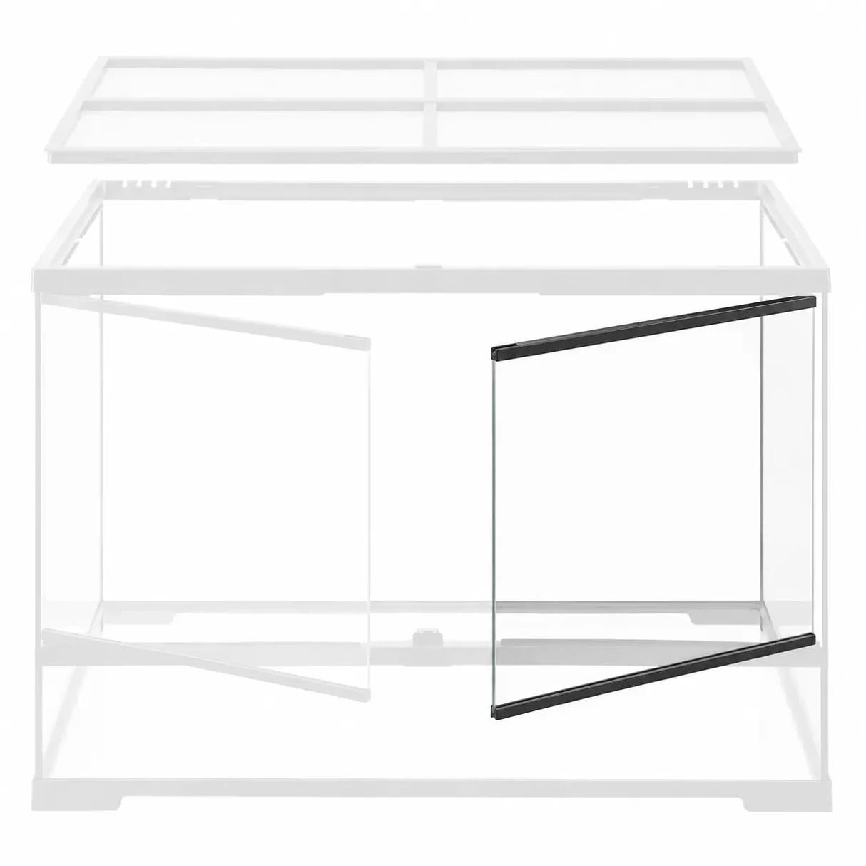 Puerta Derecha Repuesto Pro Terrarium de Cristal Exo Terra M 60x45x30 cm