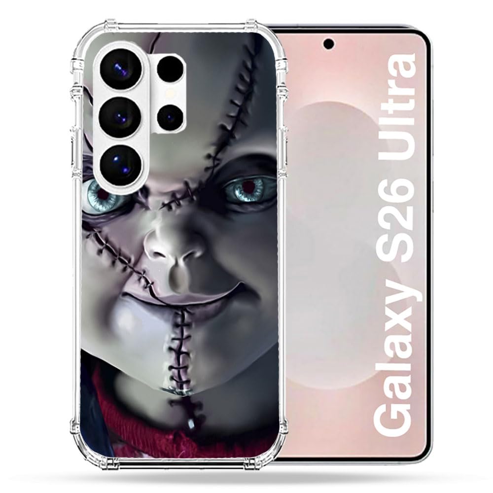 Coque Samsung S26 Ultra Chucky horreur cicatrice rigide - 4