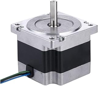 DC Worm Gear Motor 34 Stepper Motor 34CS35D-280 2 Phase 3.5N. M 2.8A Stepper Motor 4-lead Cable For 3D Printer CNC Engraving Milling Machine for DIY Mini Geared Motor