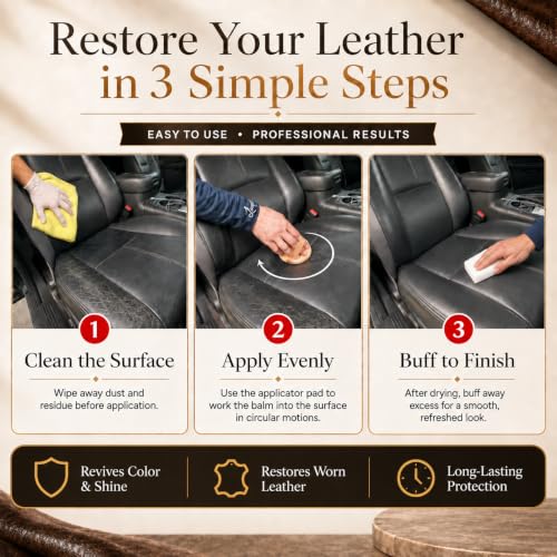 AIUKBL Leather Recoloring Balm Medium Brown