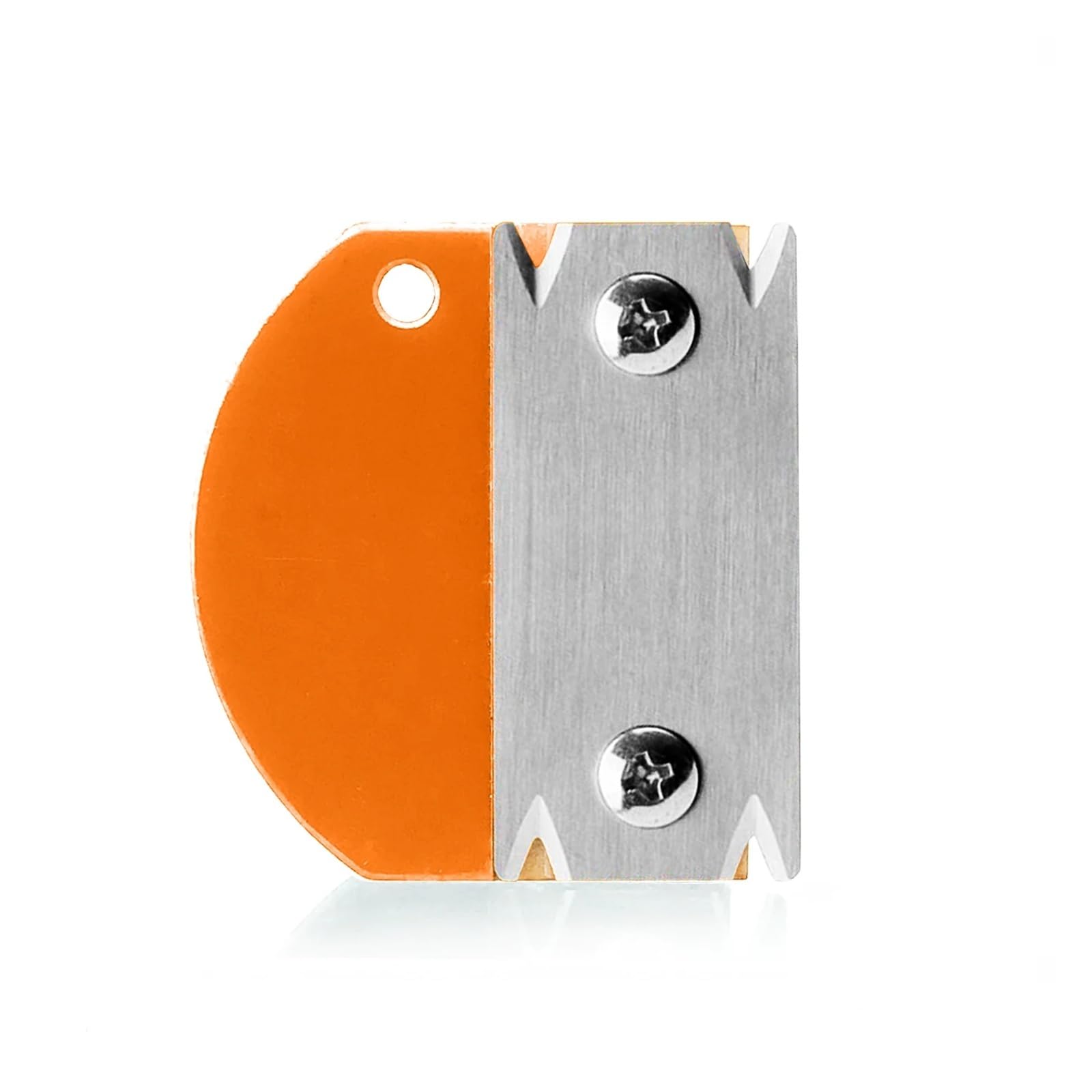 Ejppdhco Orange Circular Trimming Knife Carpentry In Wood Trimmer Chamfering Fillet Scraper Board Deburring Edge Corner Planer Tool Trimmer Edge(Orange Circular)