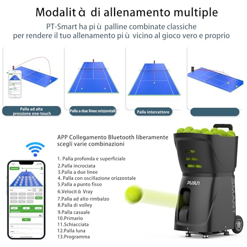 Automatic Tennis Ball Launcher Machine