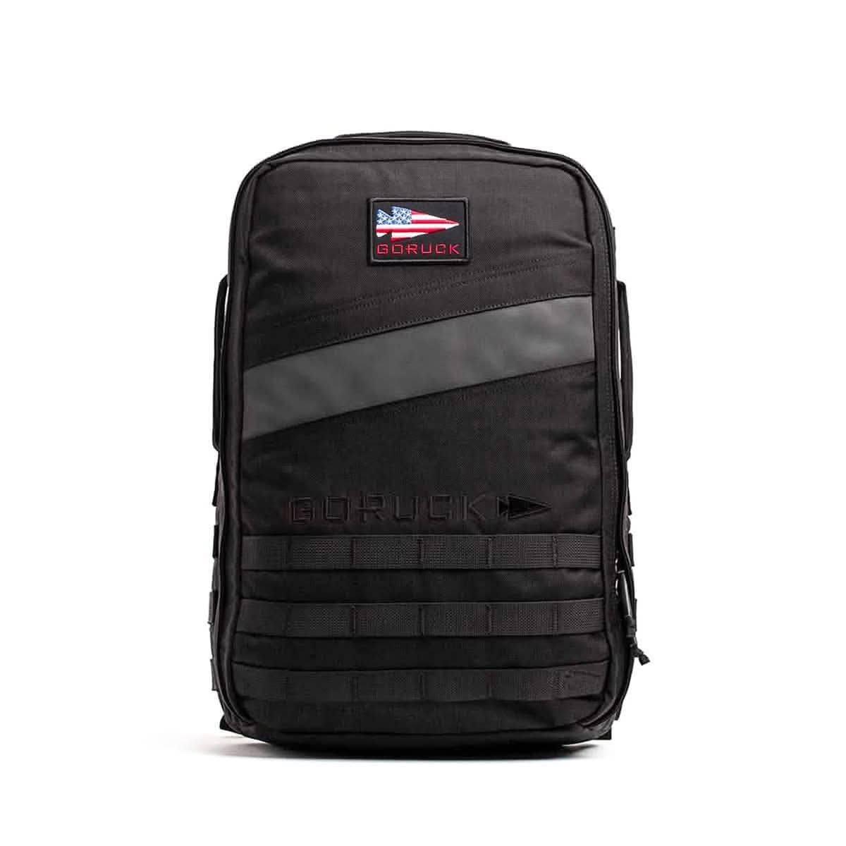 Rucker 4.0 20L Black - Purpose Built Rucking Backpack, Military Weight Training Rucksack w/Ruck Plate Pocket and Extra Padded Straps | Purpose Built, w/Ruck Plate Pocket, Extra Padded Straps