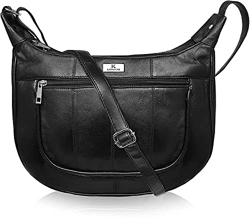 Image of K London Stylish Women's Office Bag - Canvas Laptop Tote for Professional & Casual Work Use | Durable and Elegant Shoulder bag | Handbag | 15.6 inch Laptop with double handles(2305 174 Parent)
