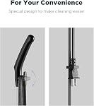 Eureka Home Lightweight Corded Stick Vacuum Cleaner, Powerful Suction Convenient Small Vacuum for Hard Floor, 3-in-1 Hand Vacuum, Blaze Black, NES212C