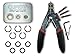 Just Clips - Tool Kit, Contains 1 Snap Ring Pliers, 1 PATENTED ClipKey, and 3/8