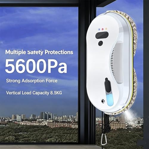 Limpiador de ventanas de robot automático con spray y 10 paños 4