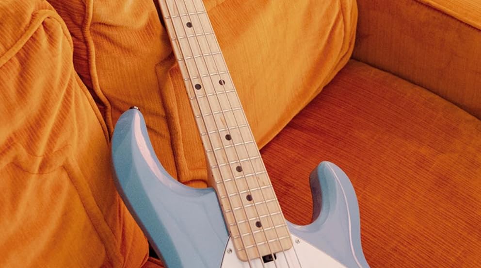 Amazon | Sterling By Musicman SUB STINGRAY RAY5 CHOPPER BLUE 5弦