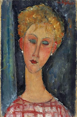 Les boucles d'oreilles blondes Modigliani Décoration Murale Salon