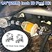 Tnisesm 1/4Inch (6MM) ID Fuel Line kits, 2 Meter/6-Foot Fuel Line + 2Pcs 1/4 Inch X 5/16 Inch Gas Inline Fuel Filters with Magnet +10 Pcs 13/32''-15/32'' Mini Fuel Hose Clamps Adjustable