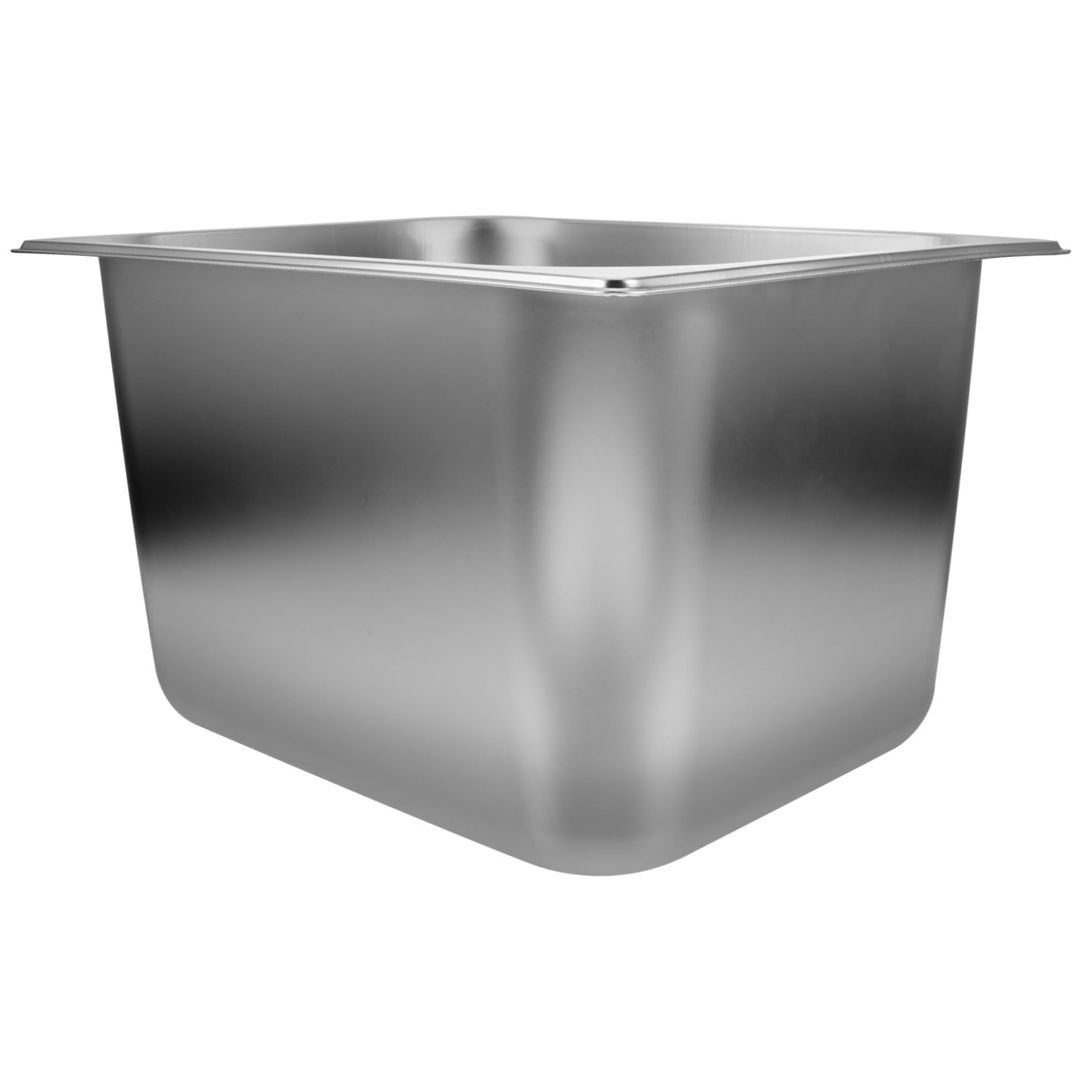 Garneck Buffet Dishes Chaffing Server with Cover Buffet Food Tray Cutlery Tray Buffet Dish Tray Buffet Food Container Rectangular Buffet Server Buffet Serving Plate Silver Stainless Steel