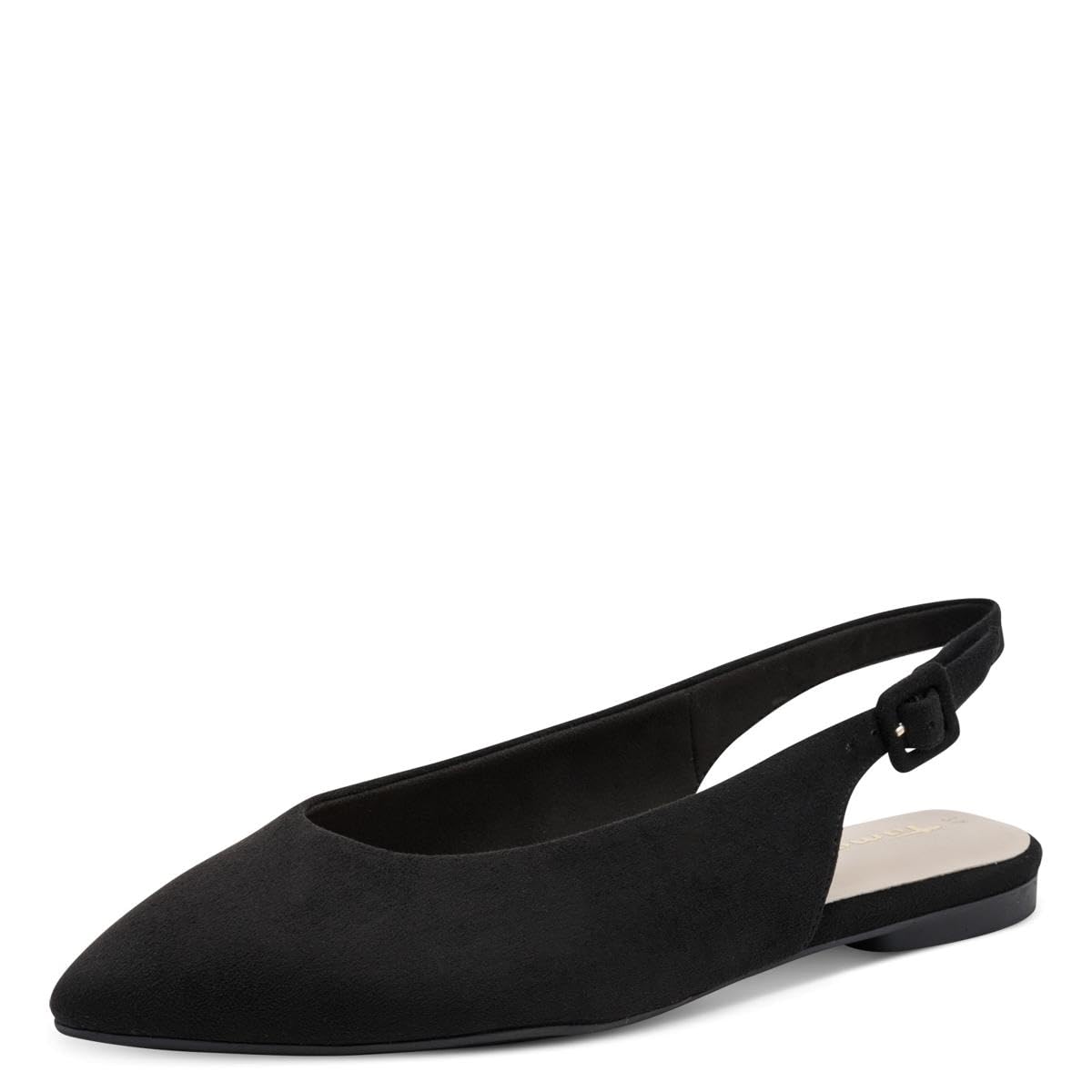 Tamaris Women's slingback pump flat black 5.5 UK