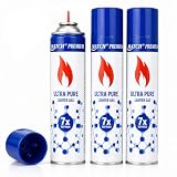 TREND Active 3x 300 ml Feuerzeuggas mit Adapter