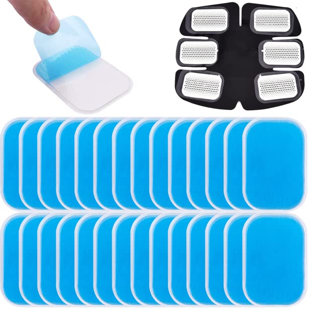AGAM Abs Trainer Replacement Gel Sheet for EMS AB Trainer Replacement Gel Pads for All Abdominal Belts Muscle Trainer (Pack of 20)