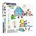 Magna-Tiles Puppy Park 27-Piece Magnetic Construction Set, The Original Magnetic Building Brand