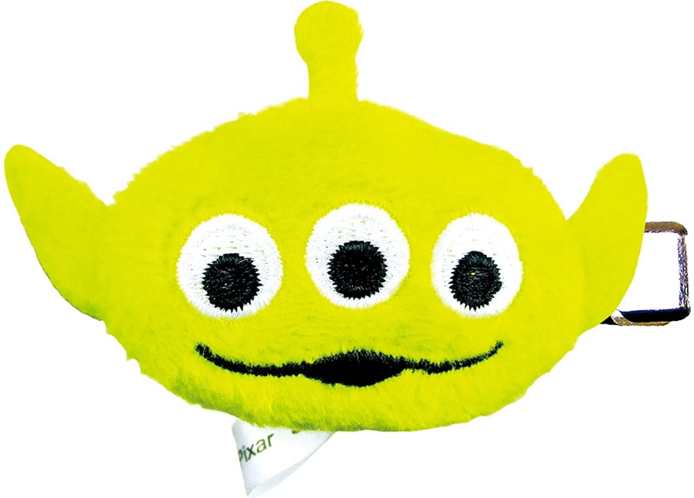 Teases Factory DN-5537360AL Disney Alien Mascot Hair Clip, 2.4 x 0.8 x 1.6 inches (6.2 x 2 x 4 cm)