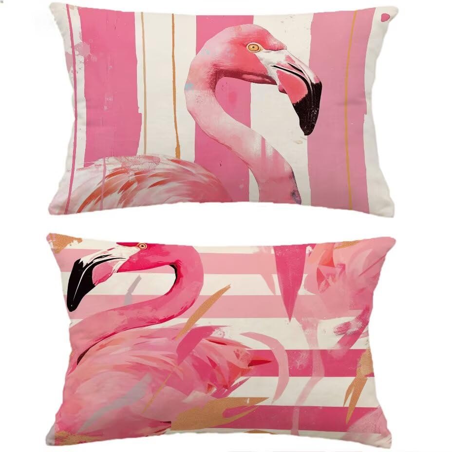 Housse de coussin de jardin 50x70 texture lin haut de gamme - 2