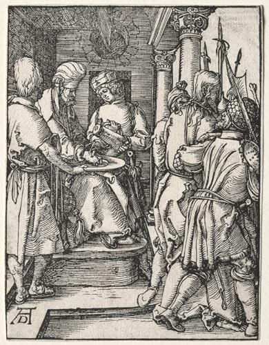 Tableaux la petite passion Pilate d'Albrecht Dürer en toile haute définition