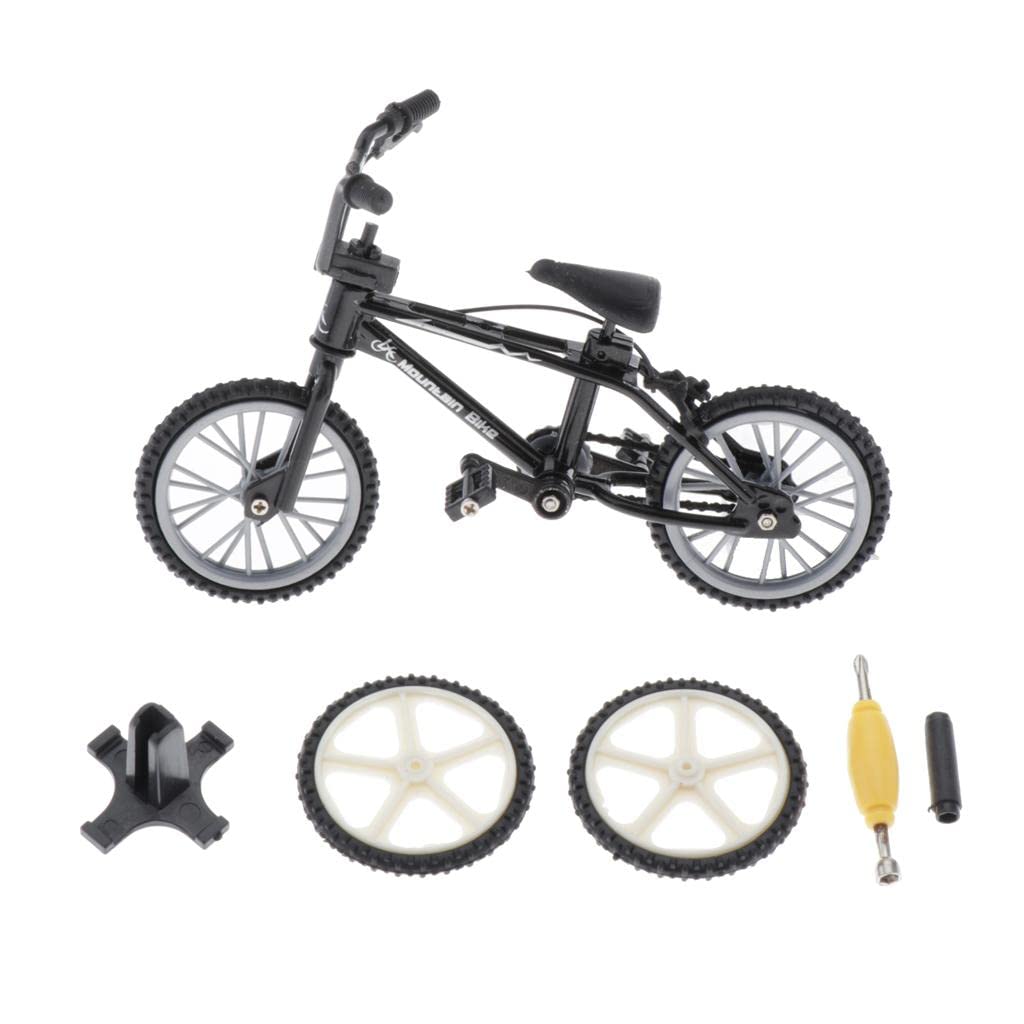Giocattolo BMX Finger Board Bicicletta per Bambini, Nero