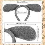 6 pcs puppy dog ears headband dog cosplay costumes for halloween cosplay party accessories 10 51tbxhatpzl. Sl500. Ss150