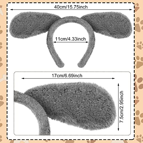 6 pcs puppy dog ears headband dog cosplay costumes for halloween cosplay party accessories 3 6 pcs puppy dog ears headband dog cosplay costumes for halloween cosplay party accessories - image 4