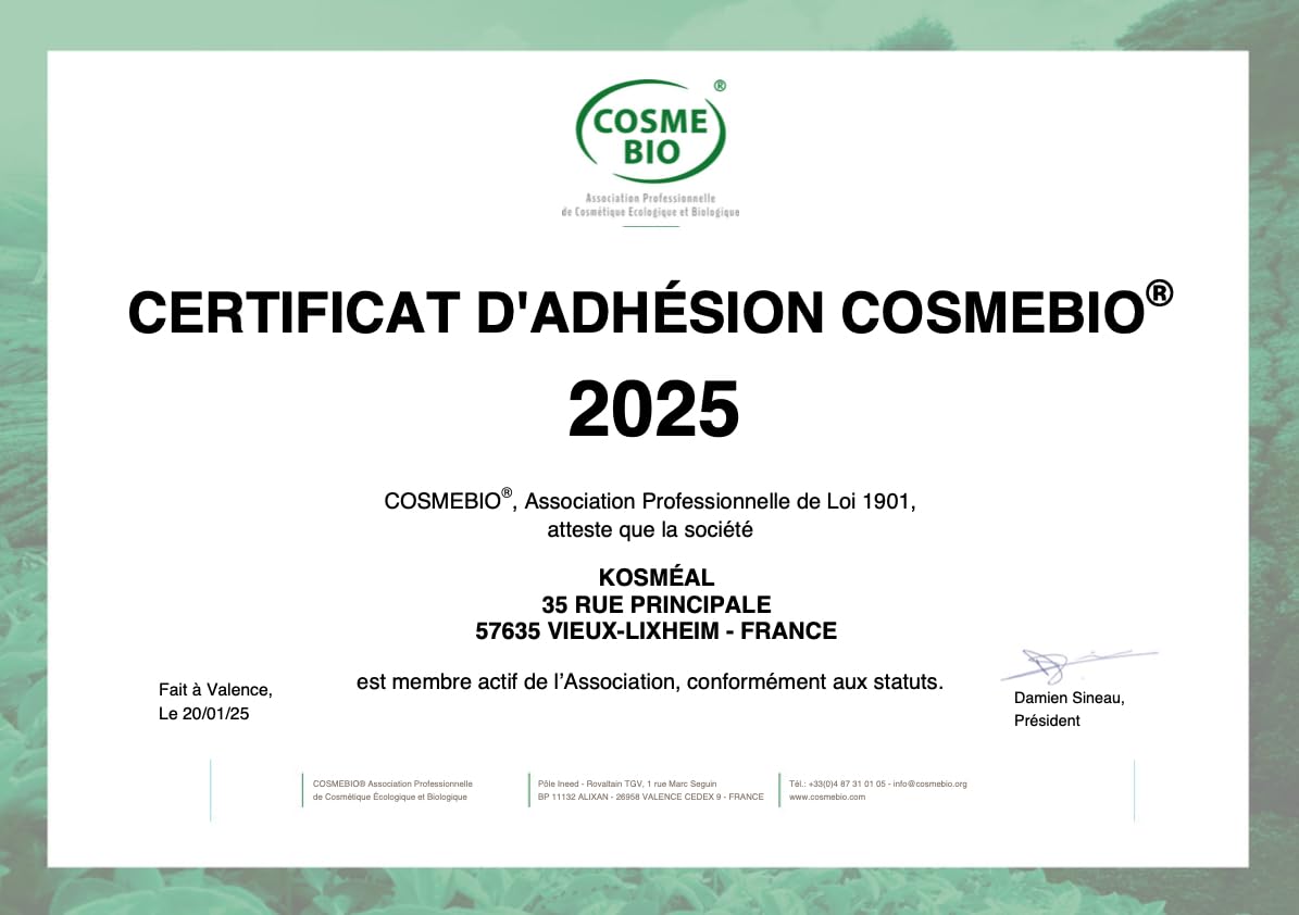 Argile Blanche Kaolin 1KG - Origine FRANCE - Certifiée COSMÉ BIO et Ecocert