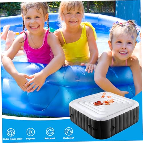 Couverture de Spa Gonflable carrée 5,4 pieds isolée pour remplacement - 6