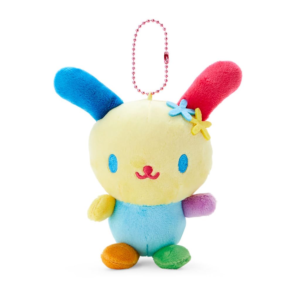 Sanrio Usahana Mascot Holder Plush Keychain 5.5in Polyester Japan