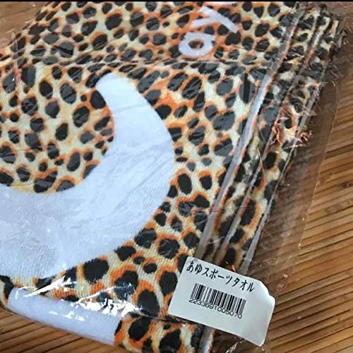 Amazon.co.jp: 浜崎あゆみ AYU ヒョウ柄 スポーツ タオル オフィシャル
