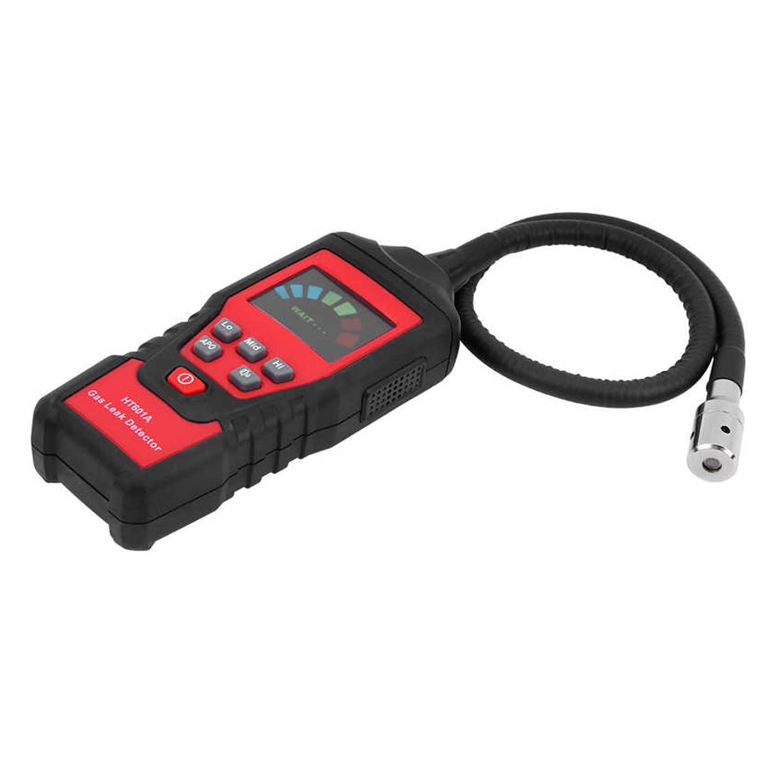 Ht601a Analizador de Gas Detector de Fuga de Gas Portátil LED Inflamable Analizador de Prueba de Alarma de Gas