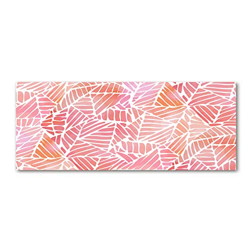 Crédence de cuisine en verre rose Tulup pour protéger le mur avec élégance artistique