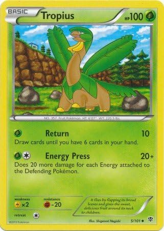 Pokemon - Tropius (5) - Plasma Blast