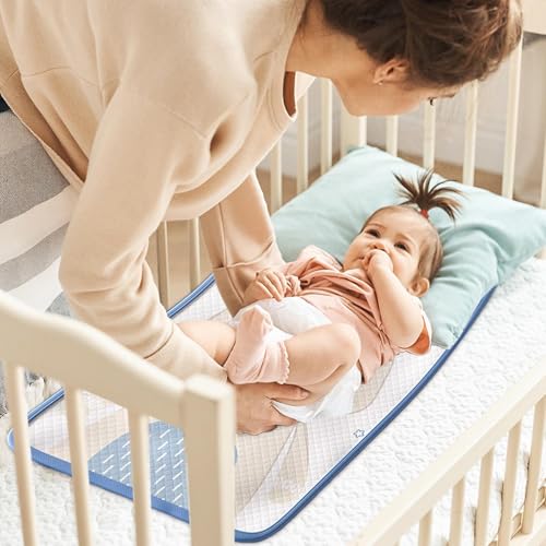 Pad imperméable pour berceau absorbant et réutilisable lit enfant - 4