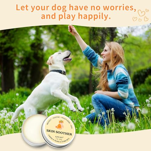 GJYC PET Schnelle Heilung & Haarwiederherstellung Beruhigungsmittel für Hundehaut - 1 oz. Dose