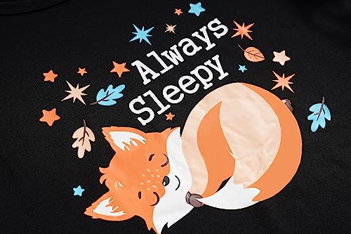 Big Girls Summer Cute Pajama Sets Striped Hearts Shape Printed Sleepwear4