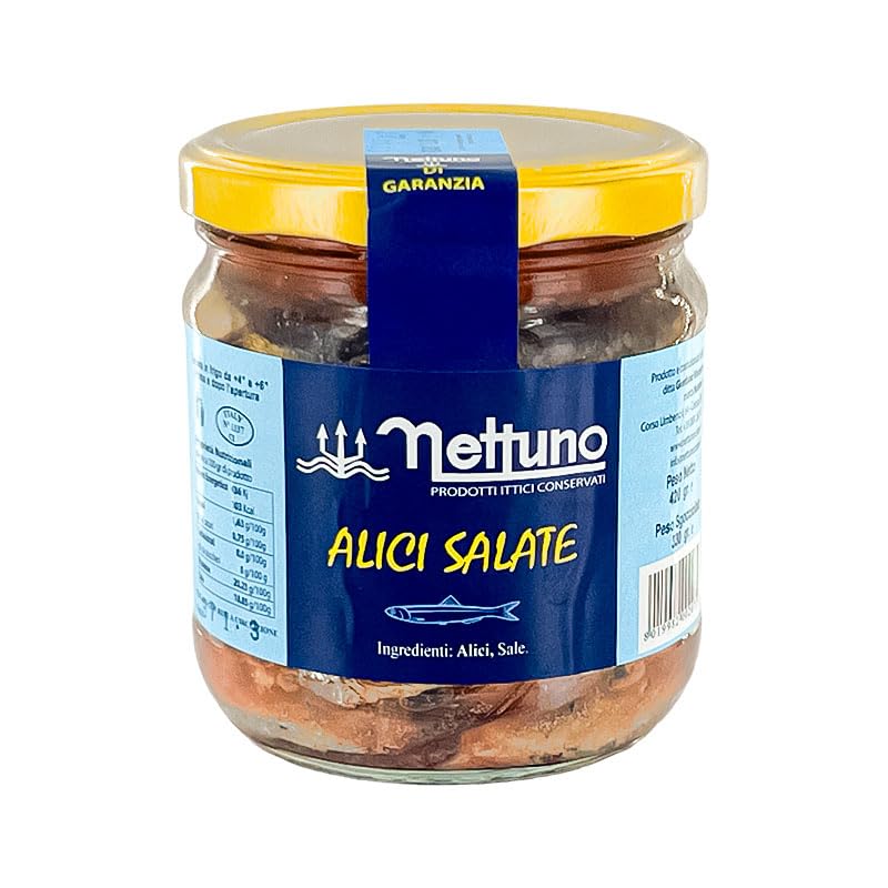 Filetti di Alici di Cetara Sotto Sale