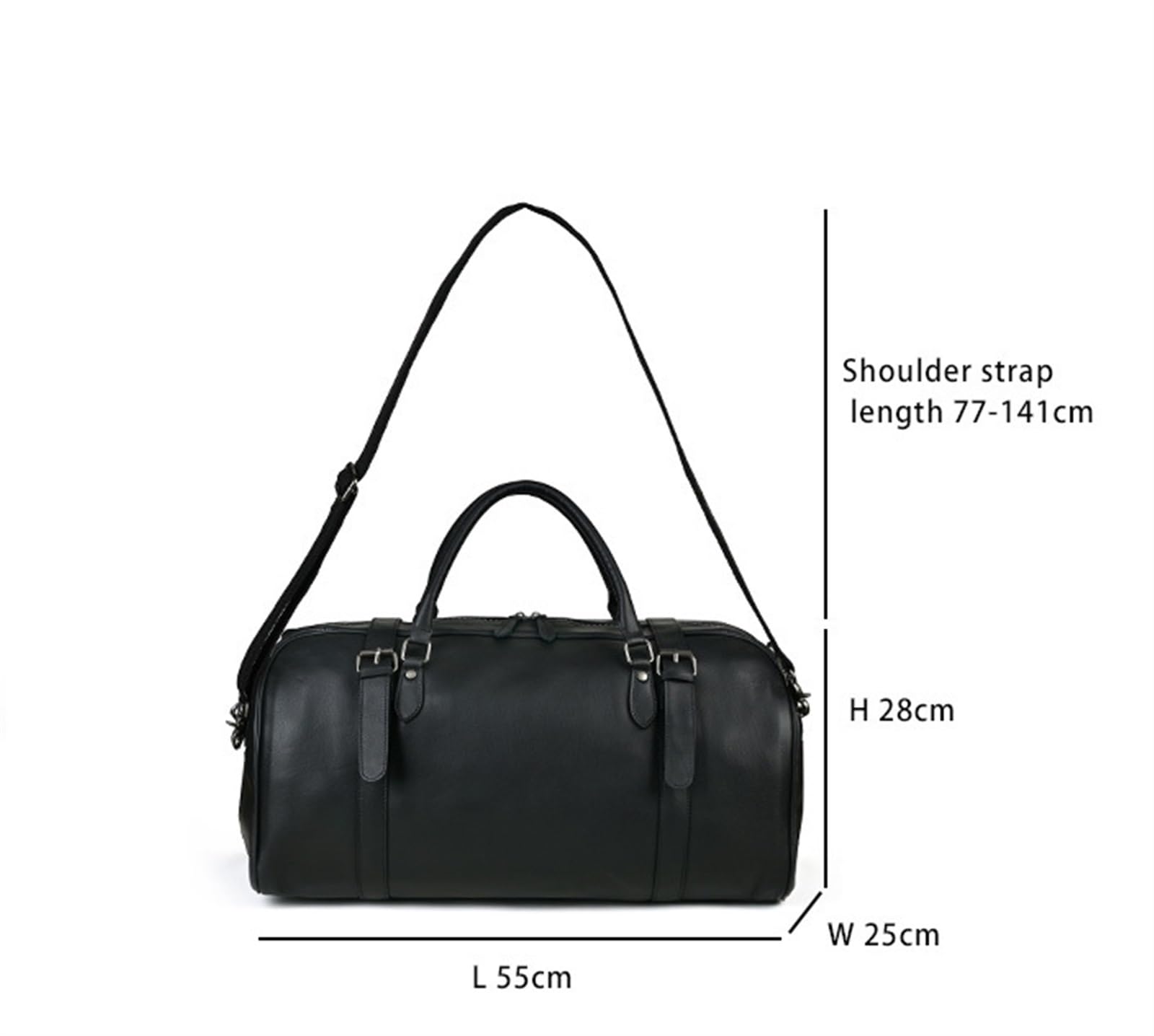Bolsa Portatrajes Bolsa de Viaje Bolso Casual De Cuero De La Bolsa De Viaje Del Gimnasio Del Viaje De La Cabina Del Fin De Semana De La Bolsa De Viaje De 21 Pulgadas Para Los Hombres Bolsa Portatrajes