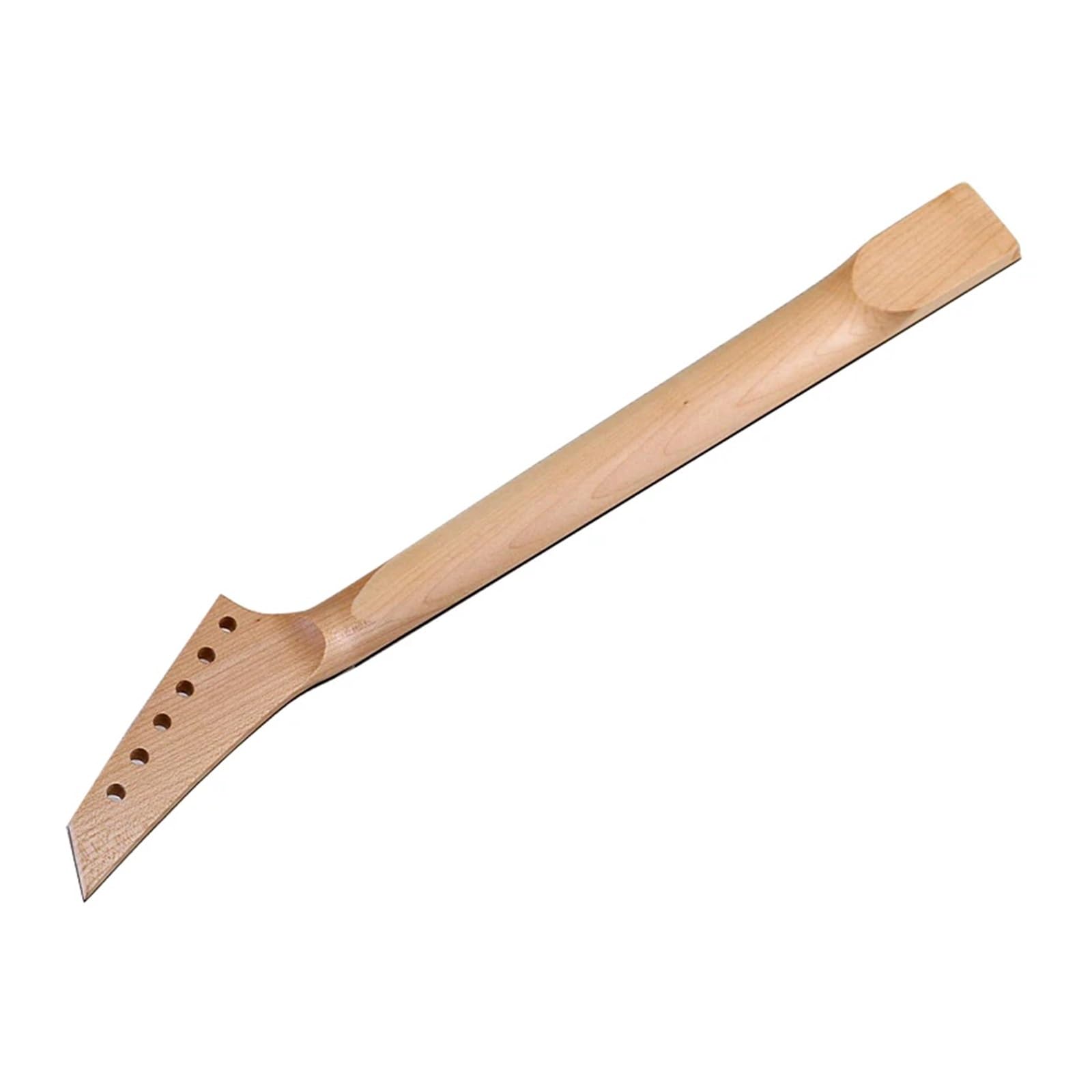 Manico for chitarra elettrica 6 corde con finitura opaca Tastiera in acero canadese 24 tasti con finitura diamantata naturale for parti IBZ