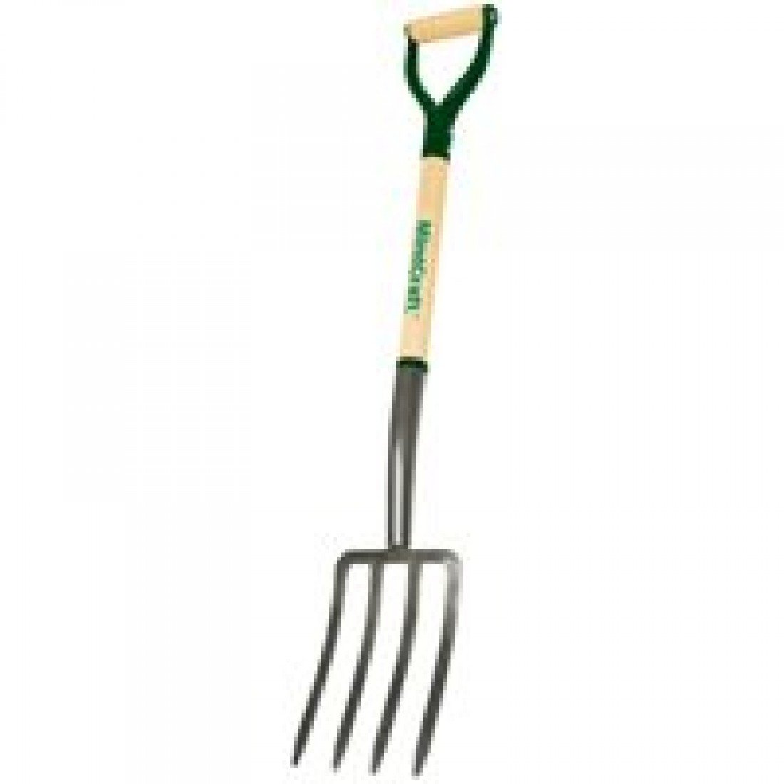 MINTCRAFT 33284 4-Tine Wooden Handle Spading Fork