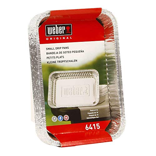 Weber 3300 Piccole Vaschette In Alluminio