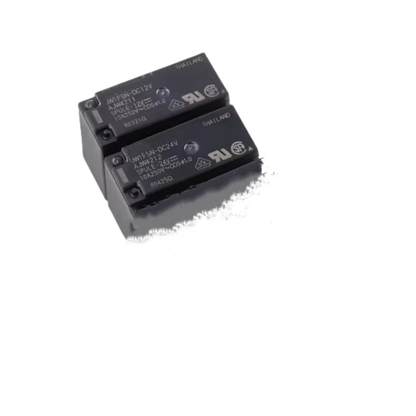 Relé JW1FSN-DC12V AJW4211 con alta capacidad de corte 10A para circuitos impresos