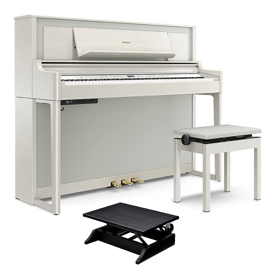 Amazon | Roland LX706GP SR （SHIRO） 電子ピアノ 88鍵盤 足台
