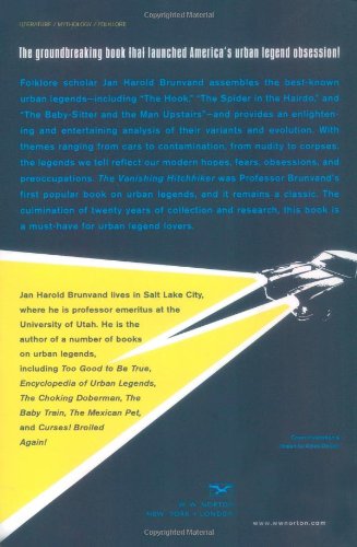 The Vanishing Hitchhiker: American Urban Legends And Their Meanings #TOP1