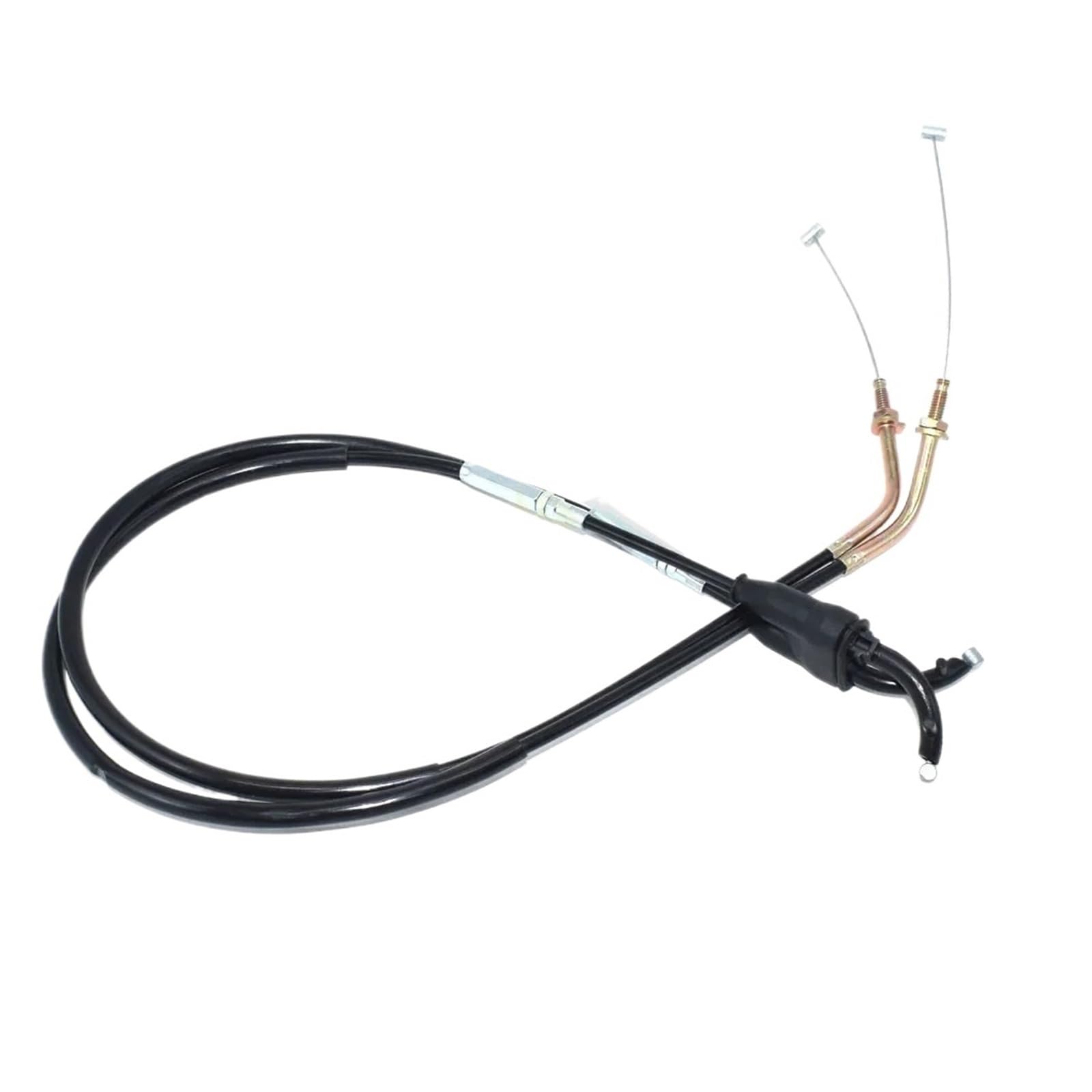 ZX-6R 03-04 Linea Metallica Cavo Acceleratore Acceleratore Moto | Compatibile con Kawasaki ZX6R 636 2003-2004