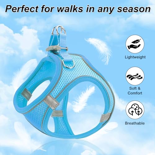 Ledeak No Pull Dog Harness, Highly Reflective Dog Harnesses, Breathable Comfort Anti Pull Dog Harness - Image 4