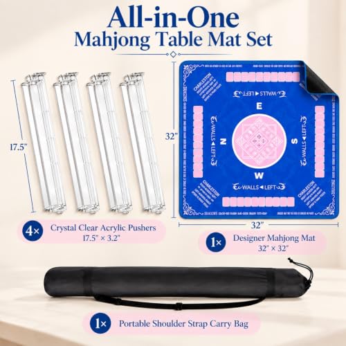American Mahjong Mat DROPS TO - image 2