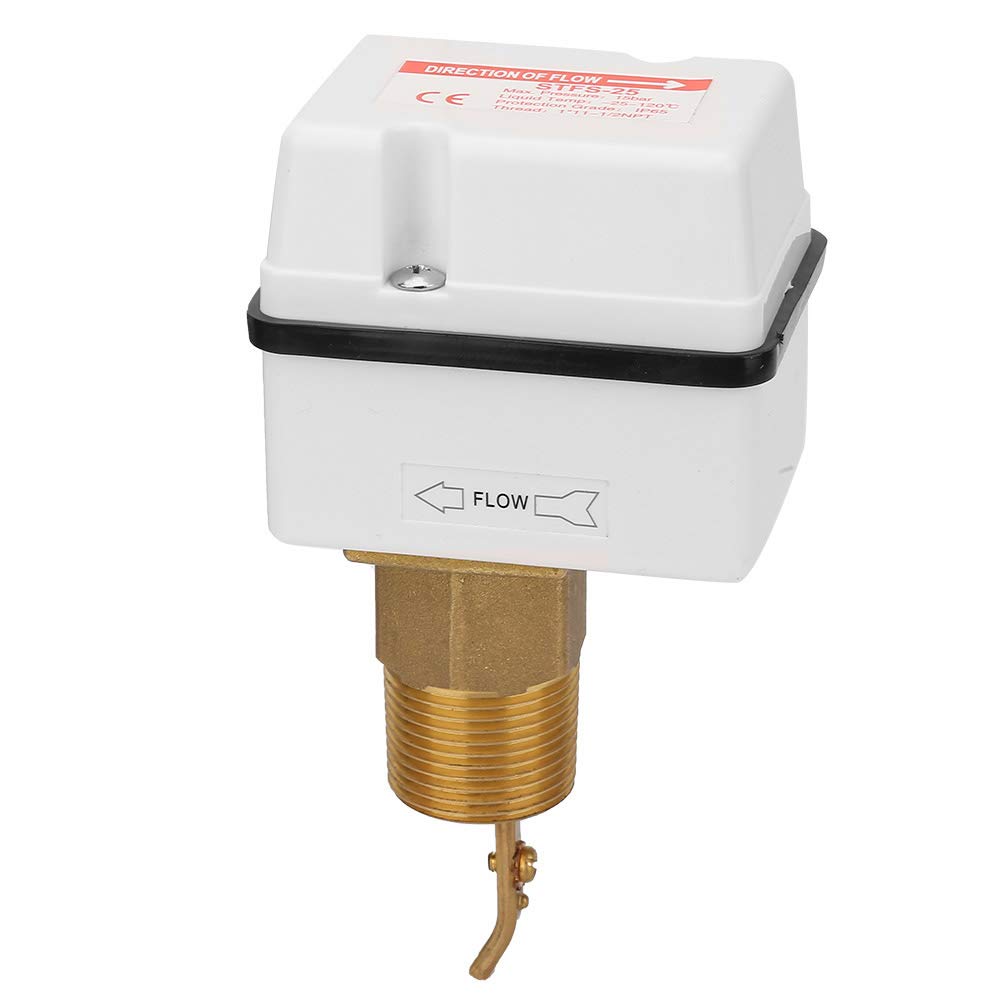 Controlador de flujo de agua Interruptor de flujo de agua de ajuste automático Temperatura del líquido (℃): -25-120 para accesorios de tubería de ajuste mecánico